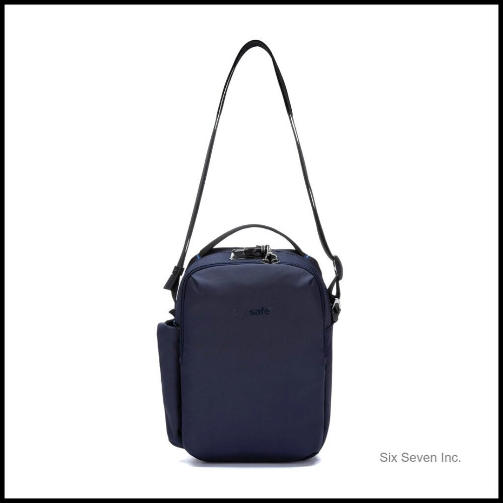 Anti-Theft Crossbody Bag Secure Travel Organizer RFID Blocking Padded Tablet